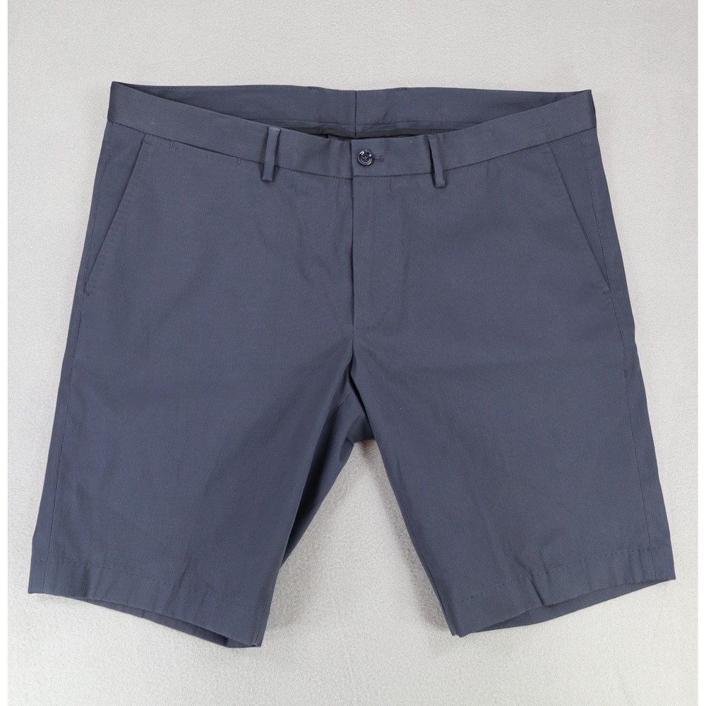 Dolce‎ & Gabbana Shorts US 38 (54 EUR) Gray Cotton Flat Front Chino Bermuda Golf